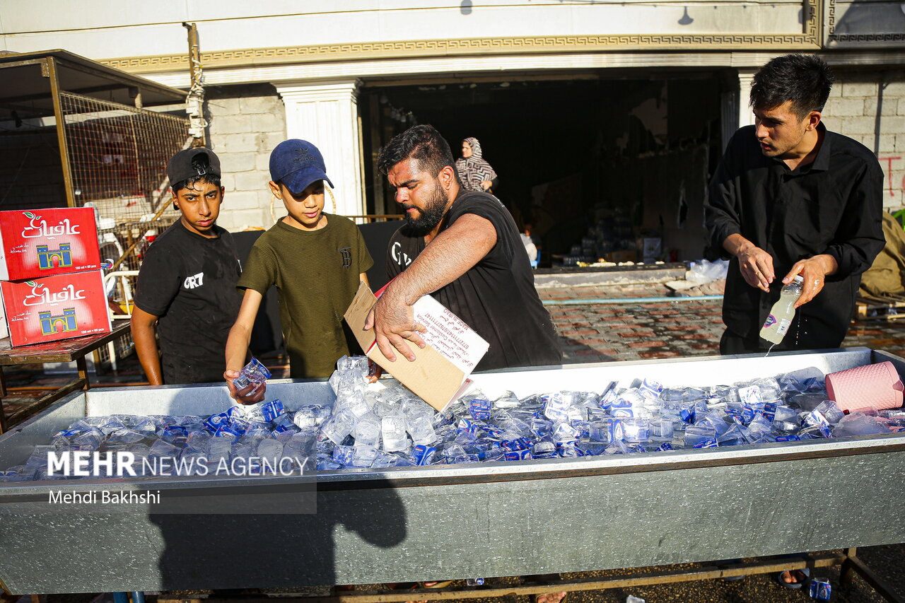 مراسم دلدادگان اربعین در نقاط مختلف گلستان برگزار شد
