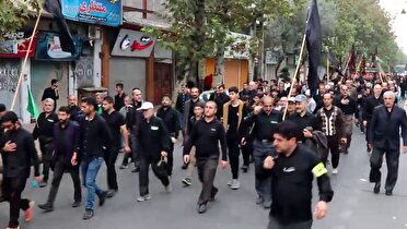 مراسم دلدادگان اربعین در نقاط مختلف گلستان برگزار شد