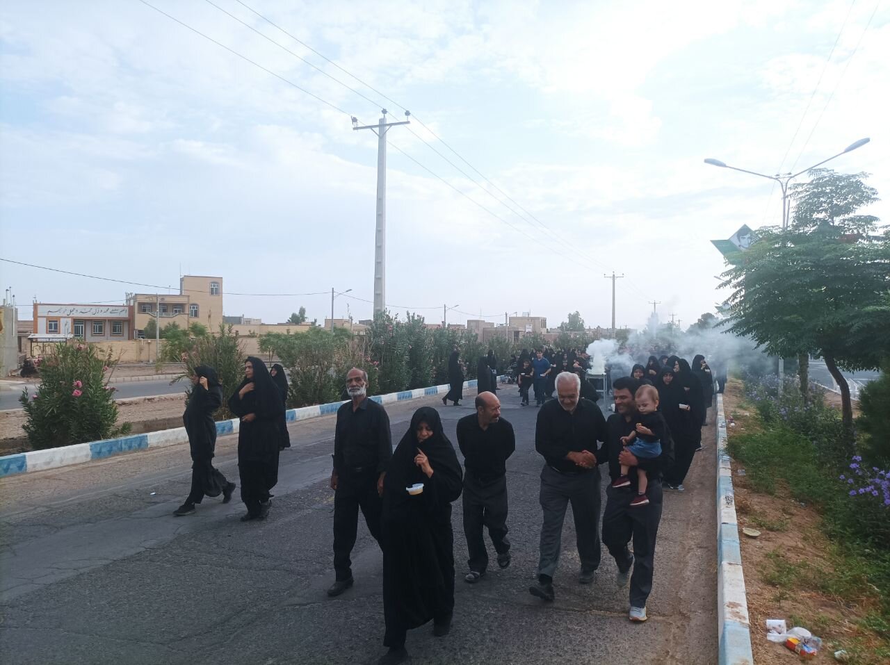 عزاداری دلدادگان اربعین حسینی در اردستان