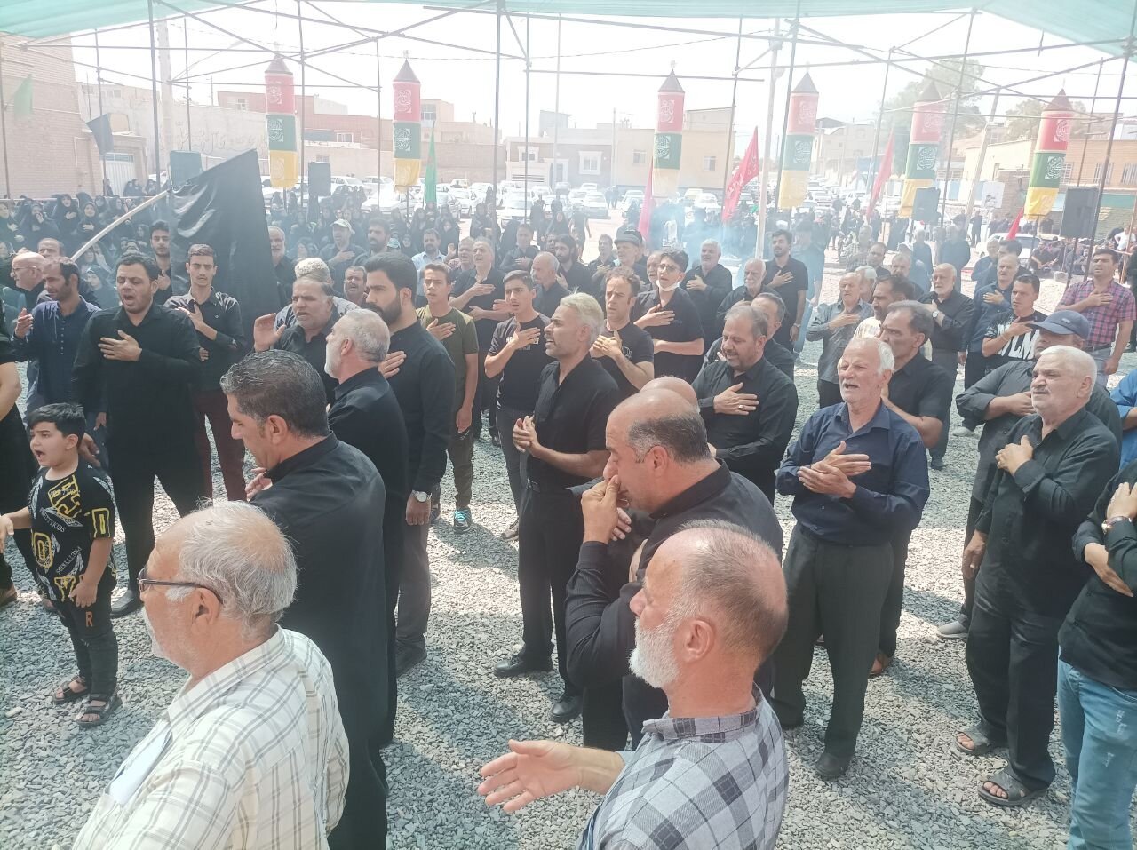 عزاداری دلدادگان اربعین حسینی در اردستان