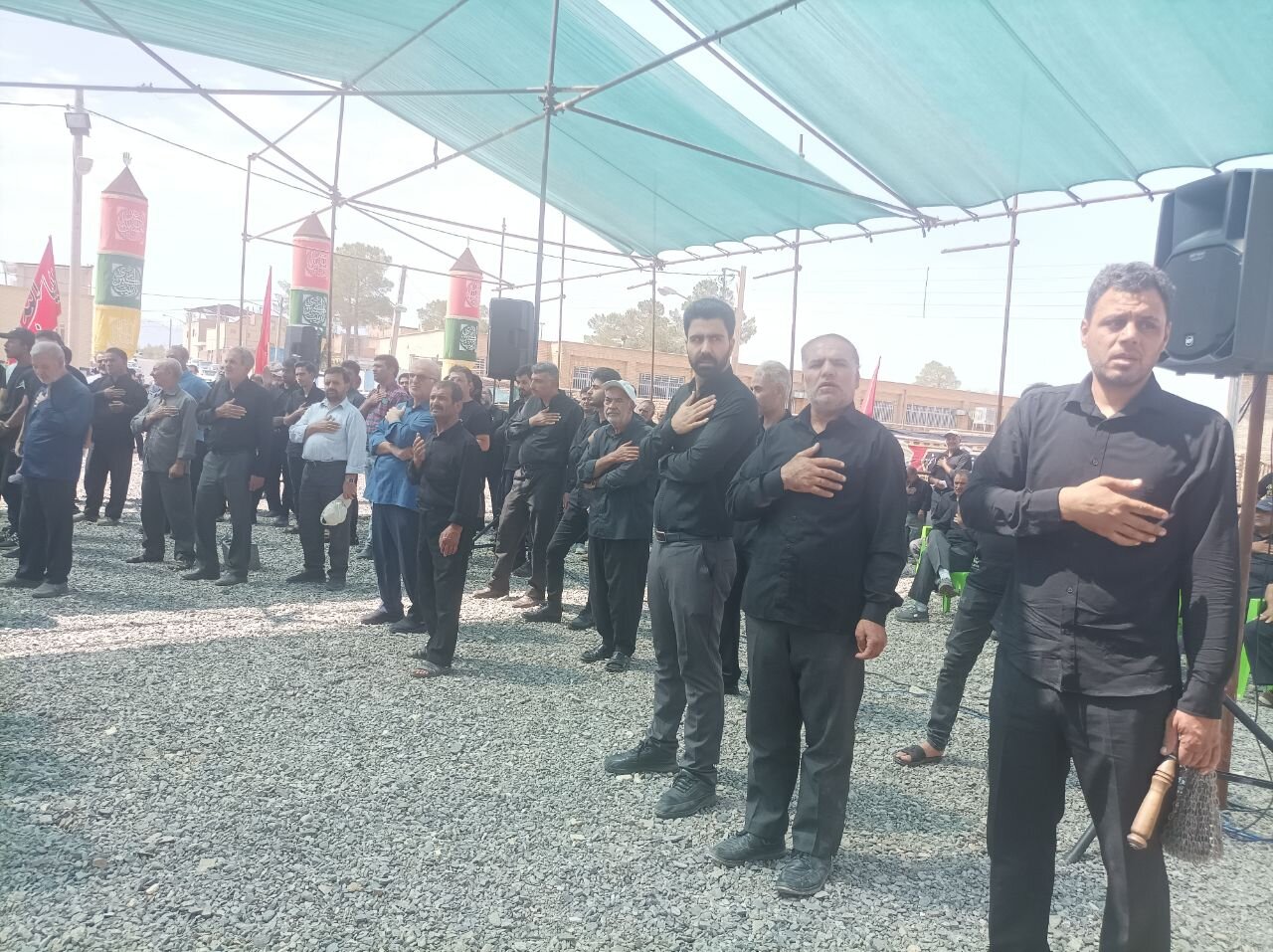 عزاداری دلدادگان اربعین حسینی در اردستان