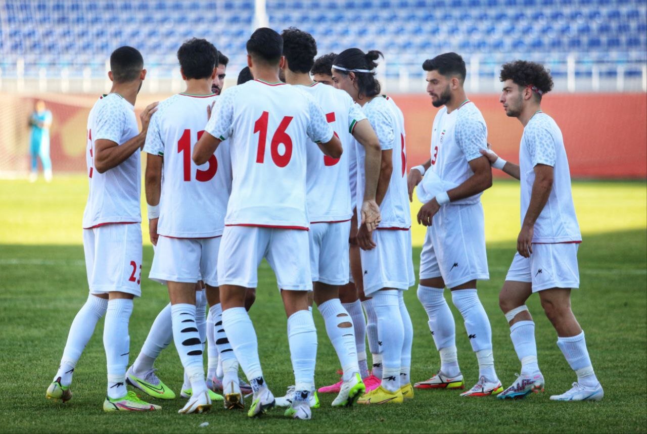 تیم فوتبال امید ایران و هنگ کنگ