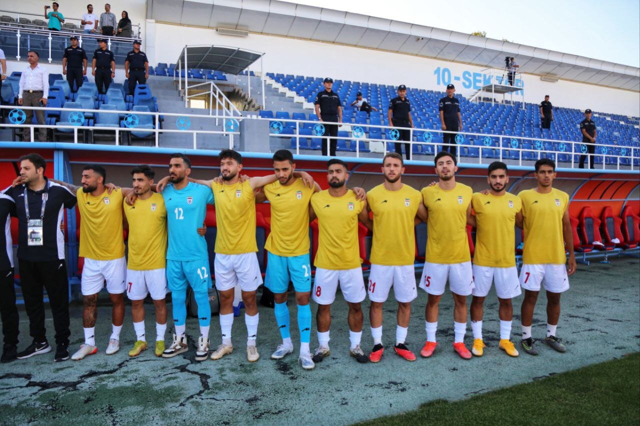 گزارش تصویری از پیروزی تیم فوتبال امید ایران برابر هنگ کنگ