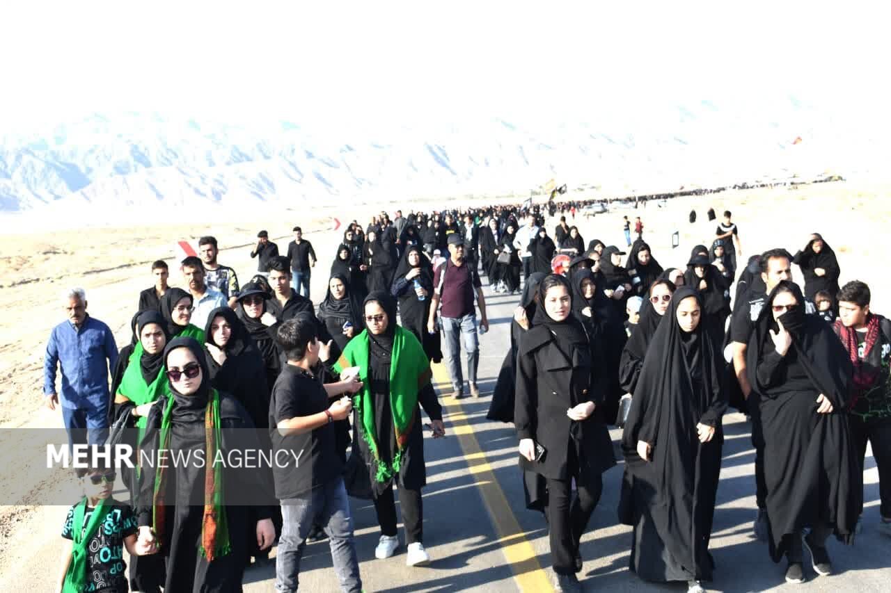 همایش جاماندگان اربعین در بهاباد برگزار شد