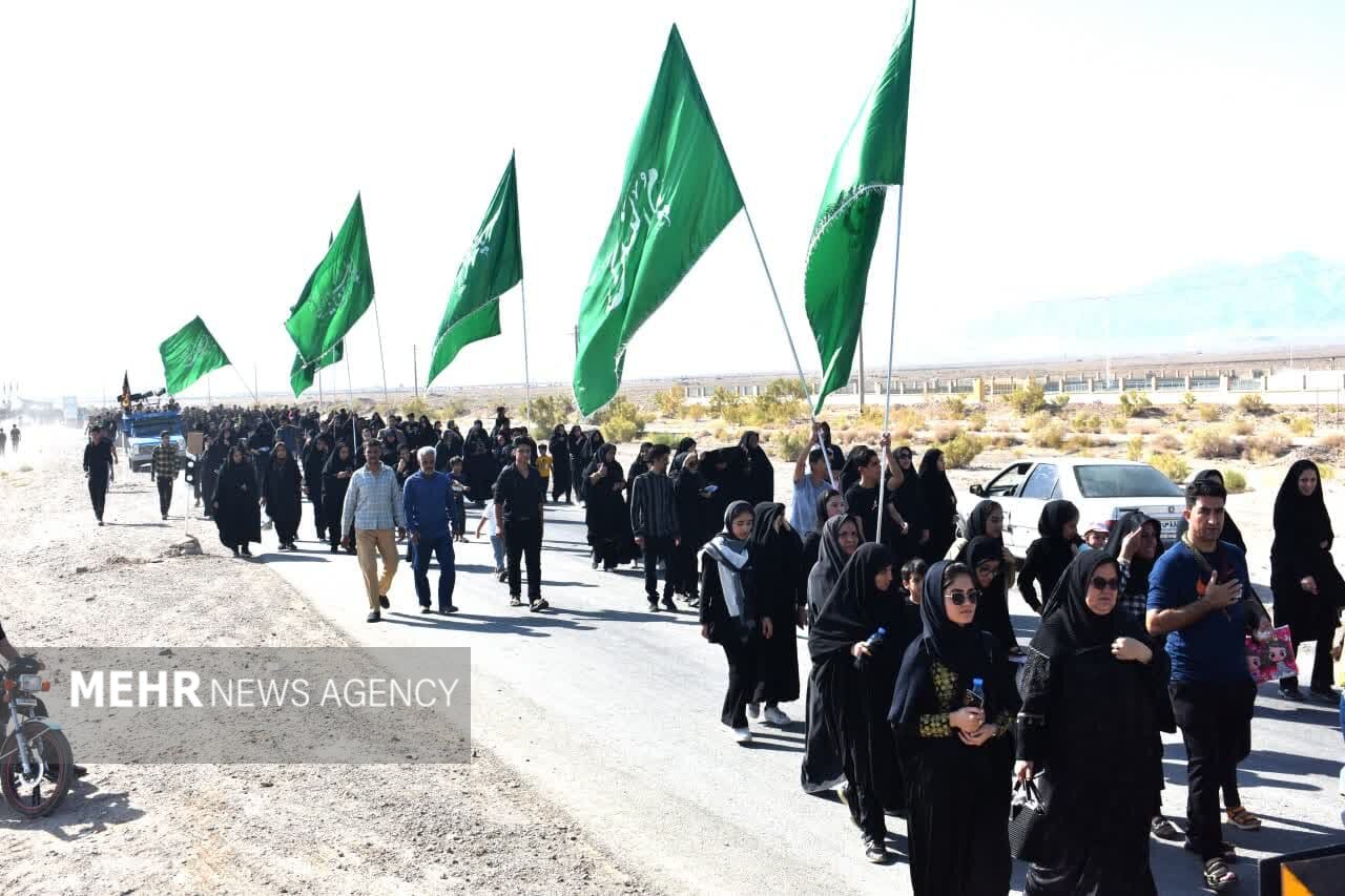 همایش جاماندگان اربعین در بهاباد برگزار شد
