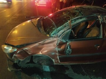 حادثه رانندگی در بزرگراه تبریز- زنجان یک فوتی وسه مصدوم درپی داشت