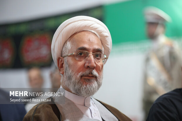  حجت‌الاسلام محمد موحدی آزاد دادستان کل کشور در مراسم بزرگداشت سالگرد شهدای هفدهم شهریور در تهران حضور دارد