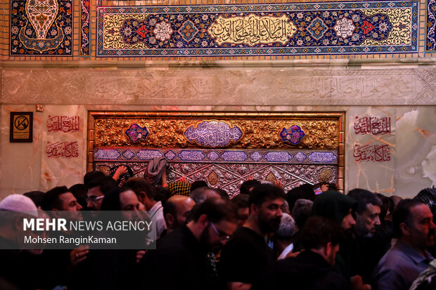 Holy shrine of Imam Hussein after Arbaeen