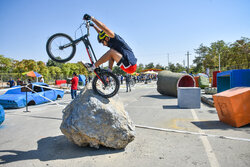 National trial cycling race in Iraq