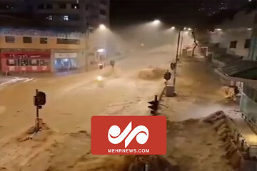 بارش شدید باران و سیل کم‌سابقه در هنگ‌کنگ