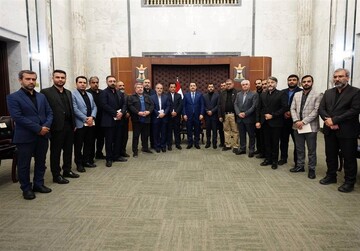 دیدار هیئت رسانه‌ای ایران با محمد شیاع السودانی، نخست وزیر عراق