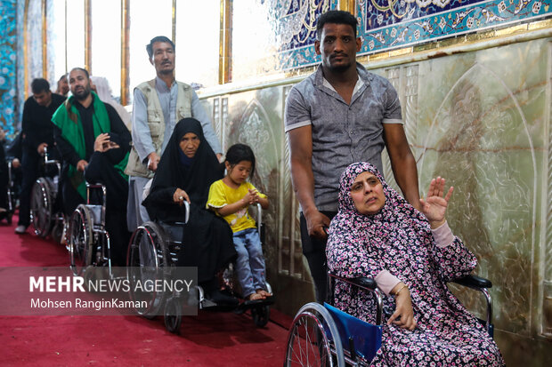 Holy shrine of Imam Hussein after Arbaeen