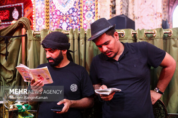 Holy shrine of Imam Hussein after Arbaeen