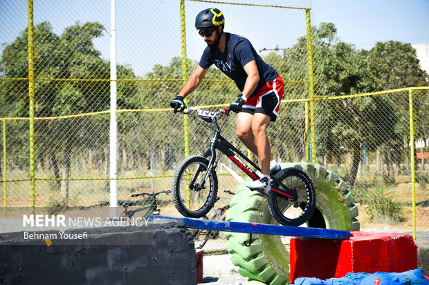 مسابقات دوچرخه سواری تریال کشوری در اراک