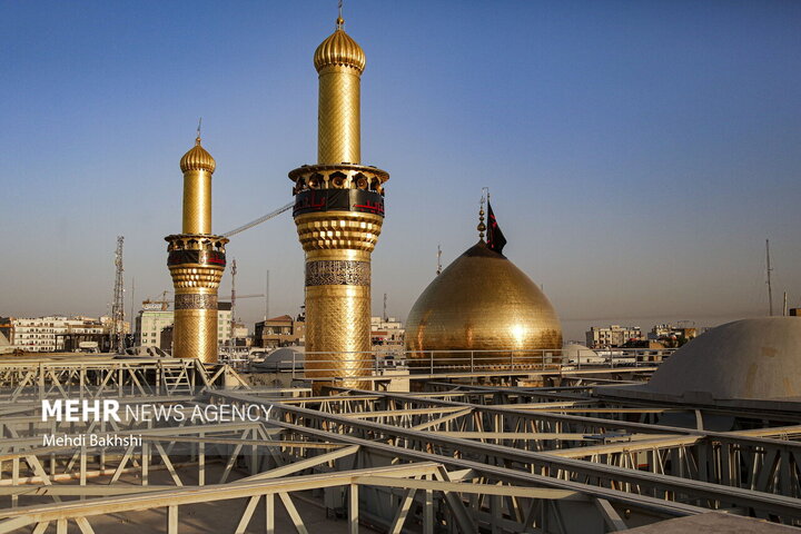 زیارت اربعین در بین‌الحرمین
