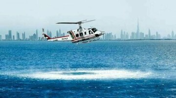 سقوط بالگرد در نزدیکی دوبی؛ یک خلبان کشته و دیگری مفقود شد