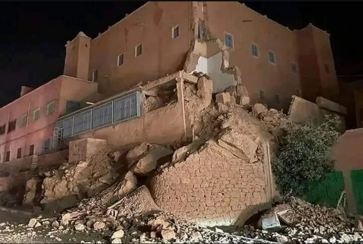 دست‌کم۸۲۲ نفر در زلزله مراکش جان باختند+ فیلم