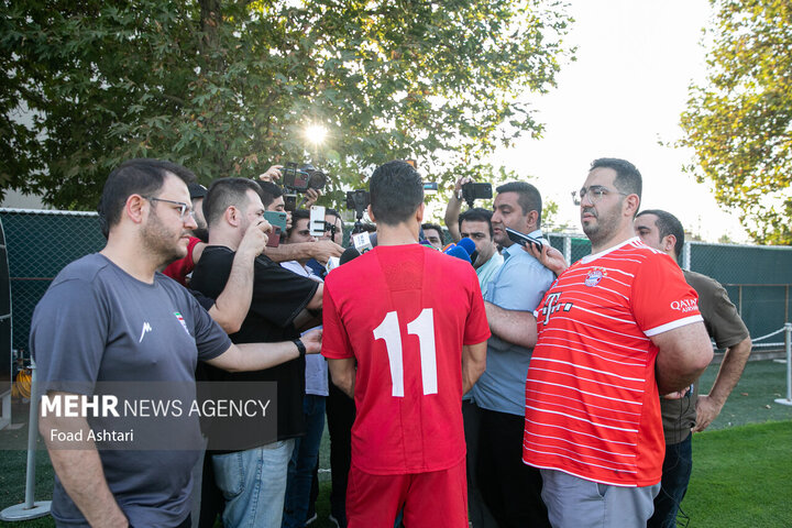 دومین تمرین تیم ملی فوتبال ایران برای برگزاری دو دیدار دوستانه برابر تیم‌های بلغارستان و آنگولا از ساعت ۱۷ یکشنبه ۱۲ شهریور ۱۴۰۲ در کمپ تیم‌های ملی برگزار شد
