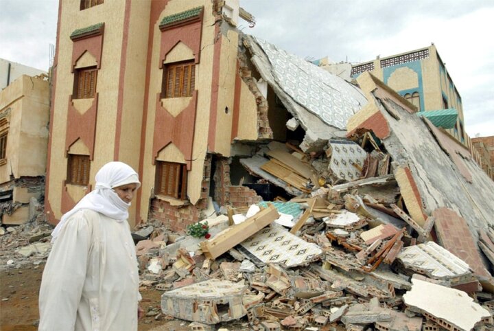 افزایش جان‌باختگان زلزله مراکش/ ۱۰۳۷ کشته و ۱۲۰۴ زخمی