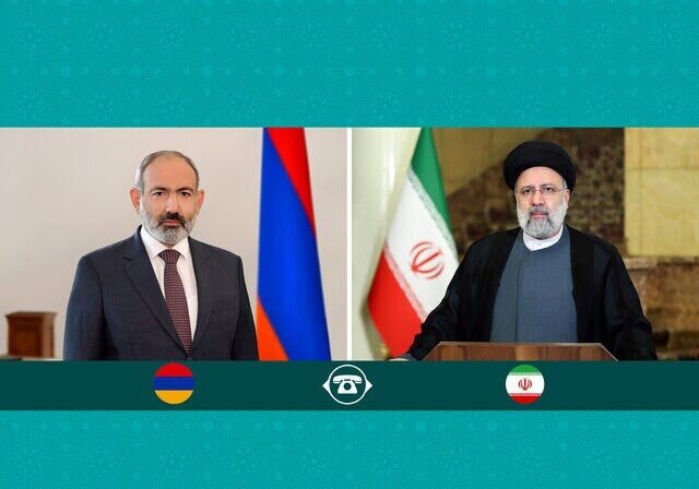 Raeisi, Armenian PM discuss Caucasus developments