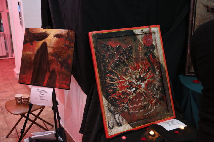 نمایشگاه آثار هنری با موضوع  عاشورا در مرکز اسلامی مسکو برگزار شد