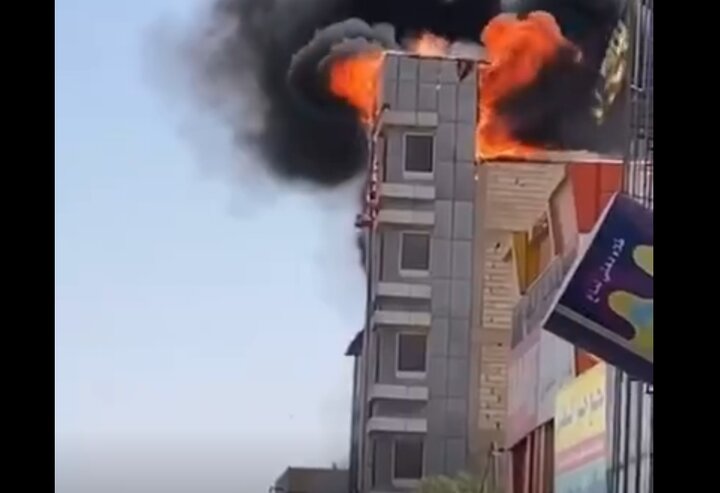 VIDEO: Huge fire erupts at warehouse in Iraq's Karbala