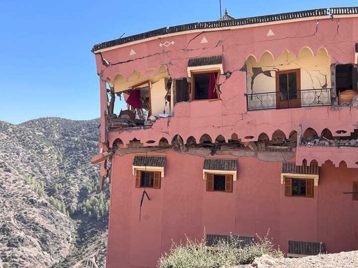 تصاویری از زلزله شدید در مراکش