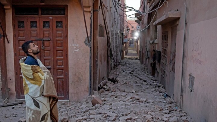 افزایش آمار قربانیان زمین لرزه شدید مراکش/ ۱۰۳۷ کشته و ۱۲۰۴ زخمی