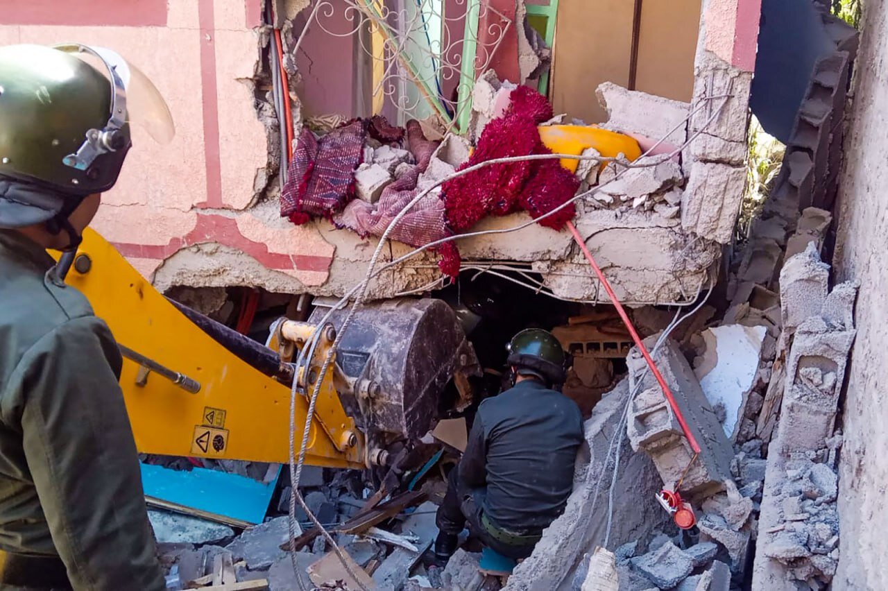 تصاویری از زلزله شدید در مراکش