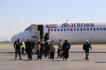 عملیات اربعین از فرودگاه شهید باکری ارومیه پایان یافت