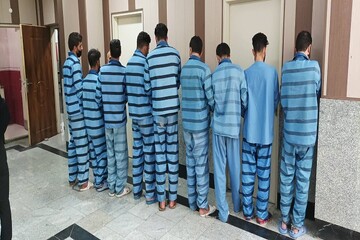 ‌دستگیری ۱۶ سارق خشن طی ۲۴ ساعت در البرز