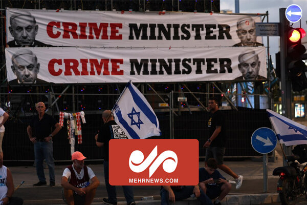 راننده حامی نتانیاهو، معترضان را زیر گرفت
