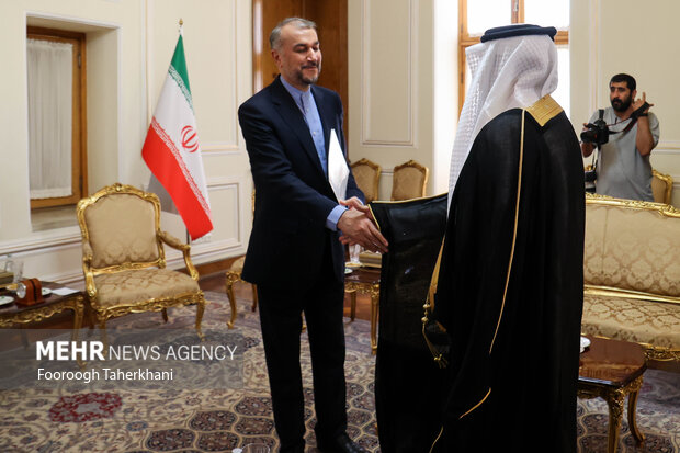 تقدیم استوار نامه سفیر جدید عربستان به وزیر امور خارجه ایران 7