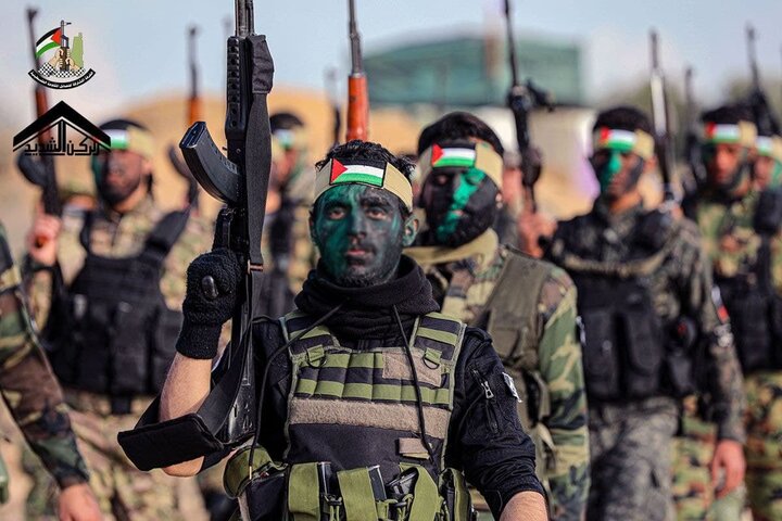 Filistinli direniş gruplarından ortak askeri tatbikat