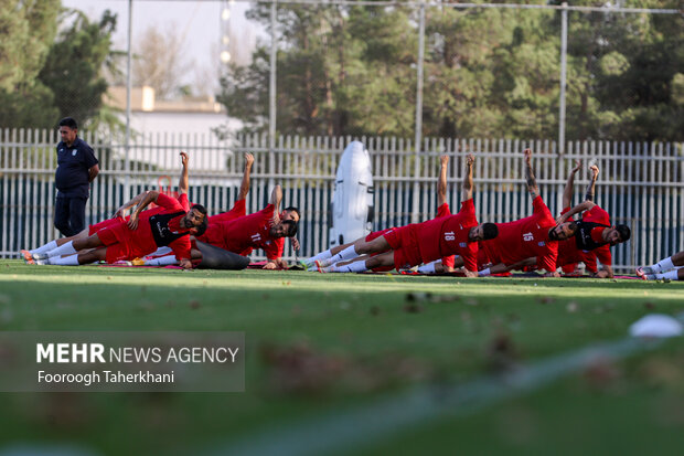 سومین تمرین تیم ملی فوتبال ایران برای برگزاری دیدار دوستانه برابر تیم آنگولا از ساعت ۱۷ یکشنبه ۱۹ شهریور ۱۴۰۲ در کمپ تیم‌های ملی برگزار شد