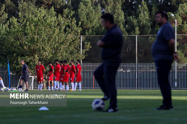 سومین تمرین تیم ملی فوتبال ایران برای برگزاری دیدار دوستانه برابر تیم آنگولا از ساعت ۱۷ یکشنبه ۱۹ شهریور ۱۴۰۲ در کمپ تیم‌های ملی برگزار شد
