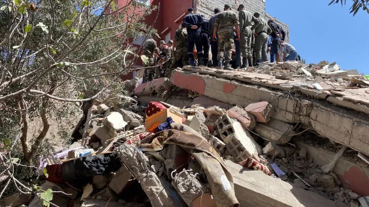 earthquake in Morocco
