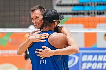 Iran beach volleyball win Asian Olympics qualifiers 2nd phase