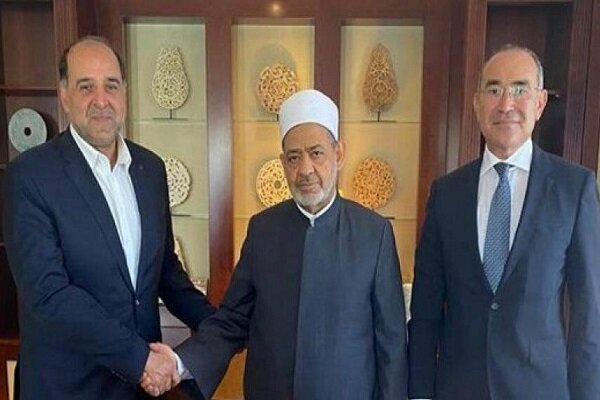 Iran envoy meets Egypt's top Muslim cleric in Berlin