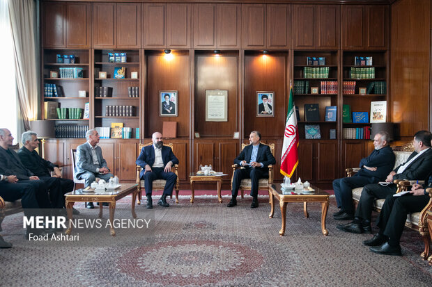 دیدار رئیس حزب اتحادیه میهنی کردستان عراق با وزیر امور خارجه 10