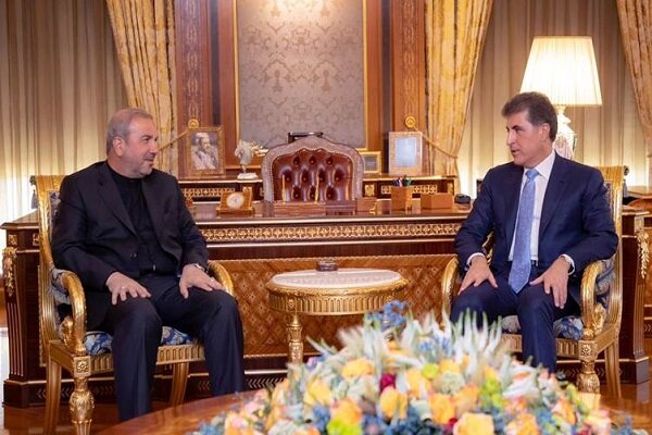 رایزنی سفیر ایران در بغداد با نخست وزیر و رئیس اقلیم کردستان عراق