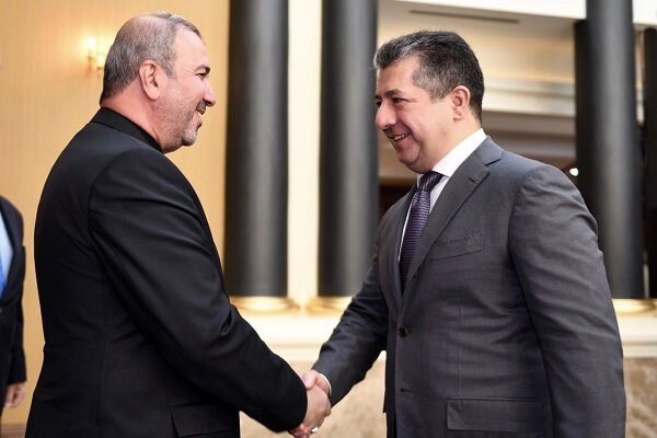 رایزنی سفیر ایران در بغداد با نخست وزیر و رئیس اقلیم کردستان عراق