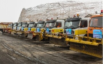 ۵۸ دستگاه ماشین‌آلات شهرداری شهرکرد برای عملیات زمستانه آماده شد