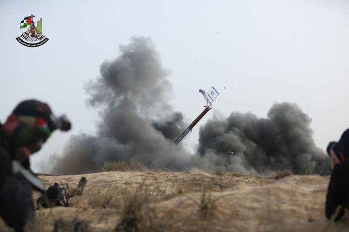 Gazze'de askeri tatbikat düzenlendi