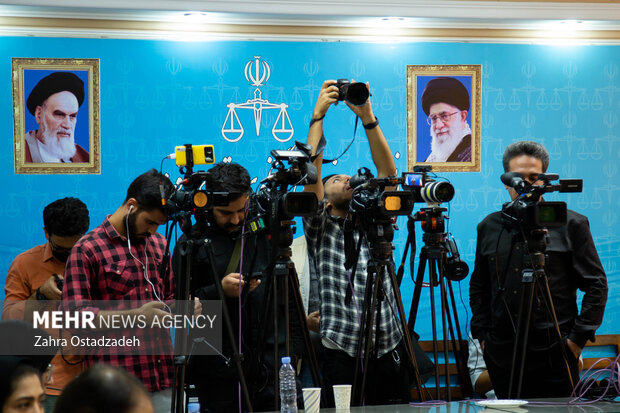 نشست خبری مسعود ستایشی سخنگوی قوه قضائیه صبح امروز سه‌شنبه ۲۱ شهریور ۱۴۰۲ با حضور خبرنگاران رسانه‌ها برگزار شد