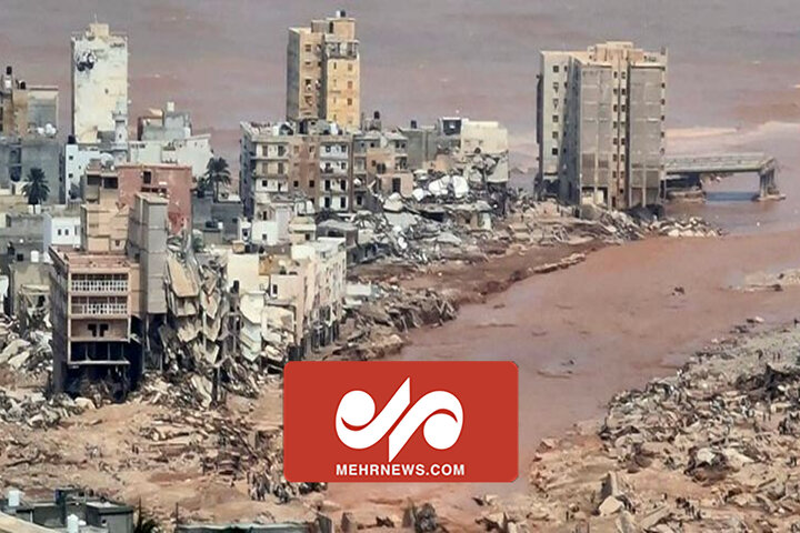 تصاویر جانسوز از سیل هولناک در لیبی