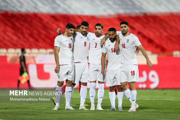 Iran vs Angola football friendly match
