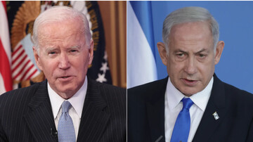 تماس پرتنش بایدن و نتانیاهو