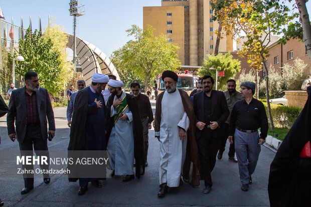 مراسم عزاداری اهالی خیابان طالقانی تهران 14