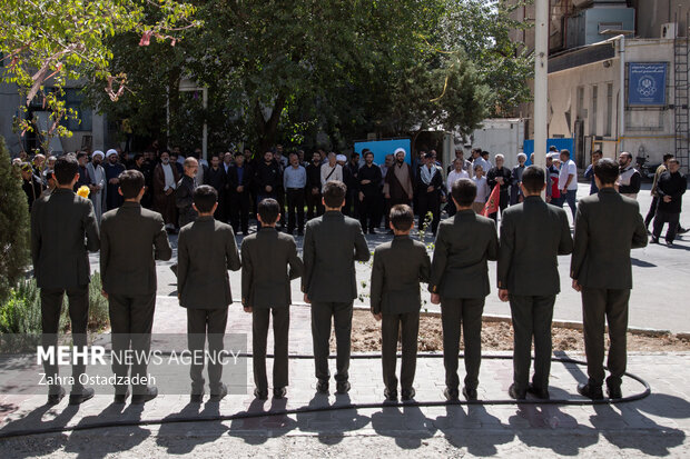 مراسم عزاداری اهالی خیابان طالقانی تهران 19